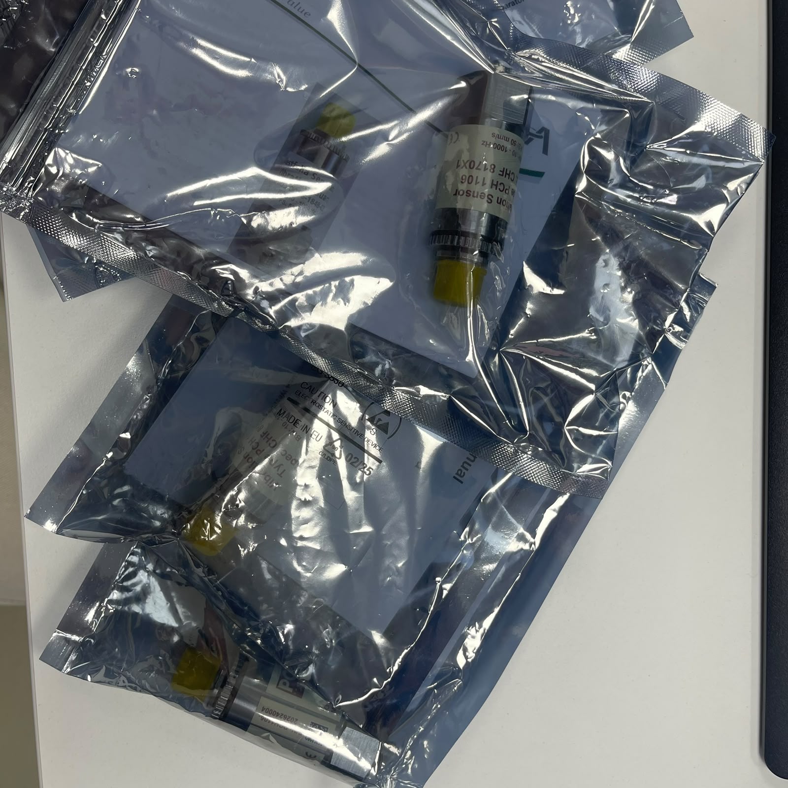 PCH Engineering Vibration Sensor Successfully  delivered to a Client in Kuwait — 2 photos